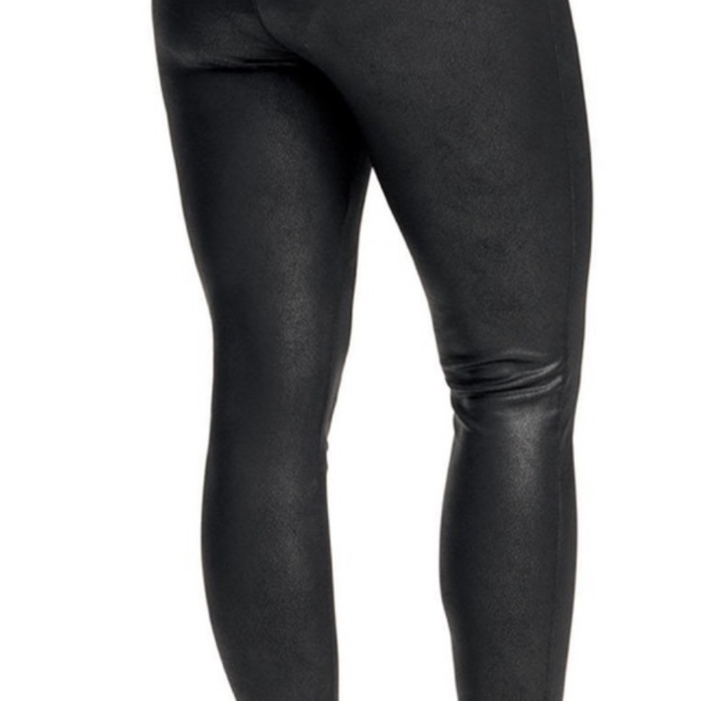 Seven7 Faux Leather Leggings NWOT GREY ONLY - Picture 8 of 10